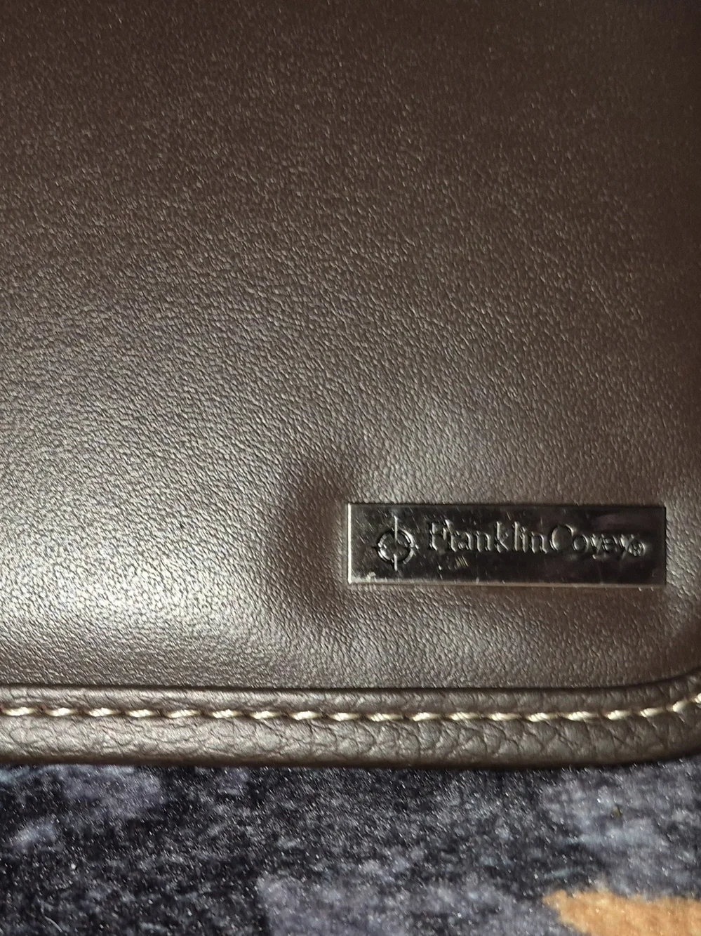 🔥New! Franklin Covey Chocolate Synthetic Leather Organizer Planner Classic